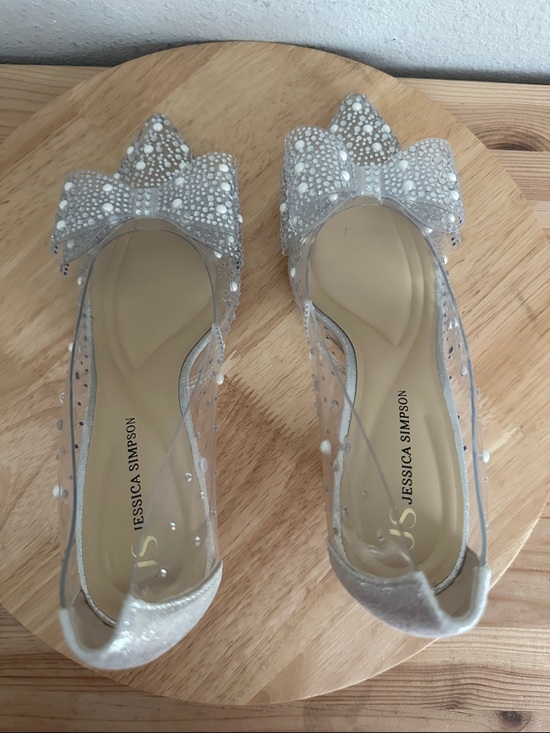 JS Jessica Simpson Avyria Womens Pointed Closed Toe Stiletto Heel Pumps - Picture 4 of 7